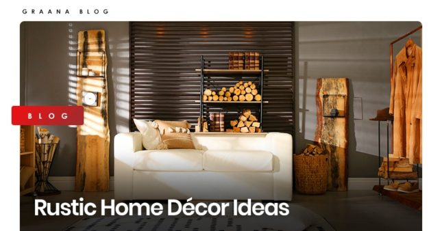 Rustic Home D Cor Ideas Graana