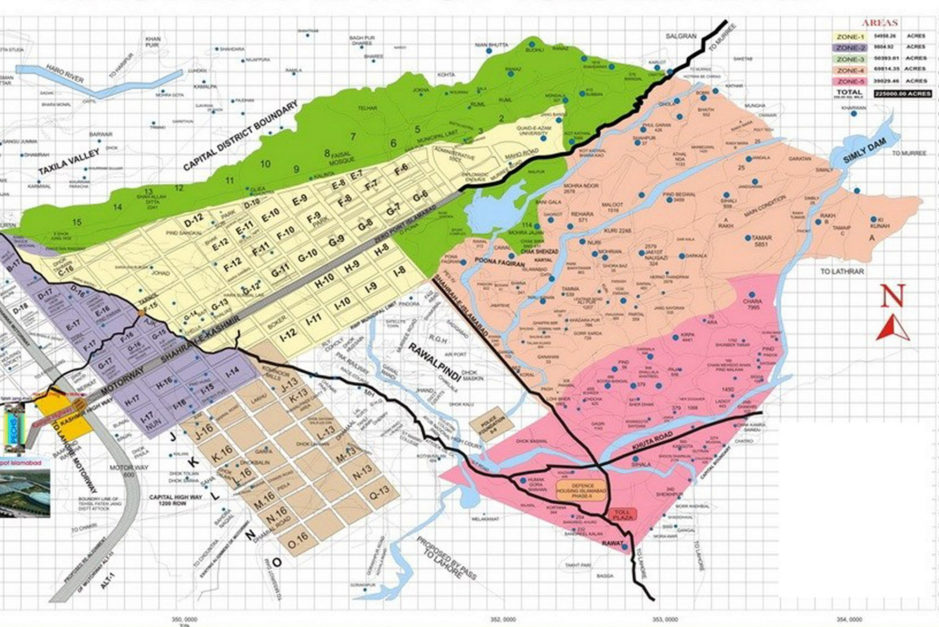 Islamabad Master Plan for cabinet committee