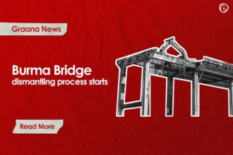 Burma Bridge dismantling process starts