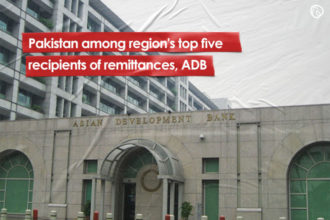 Pakistan among region’s top five recipients of remittances, ADB