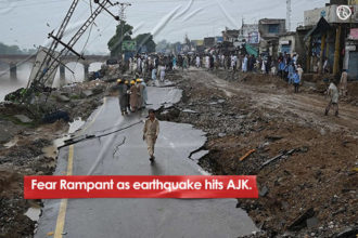 Fear rampant as earthquake hits AJK