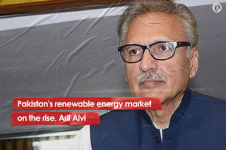 Pakistan’s renewable energy market on the rise, Arif Alvi