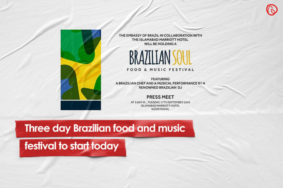 Three-day Brazilian food and music festival to start today