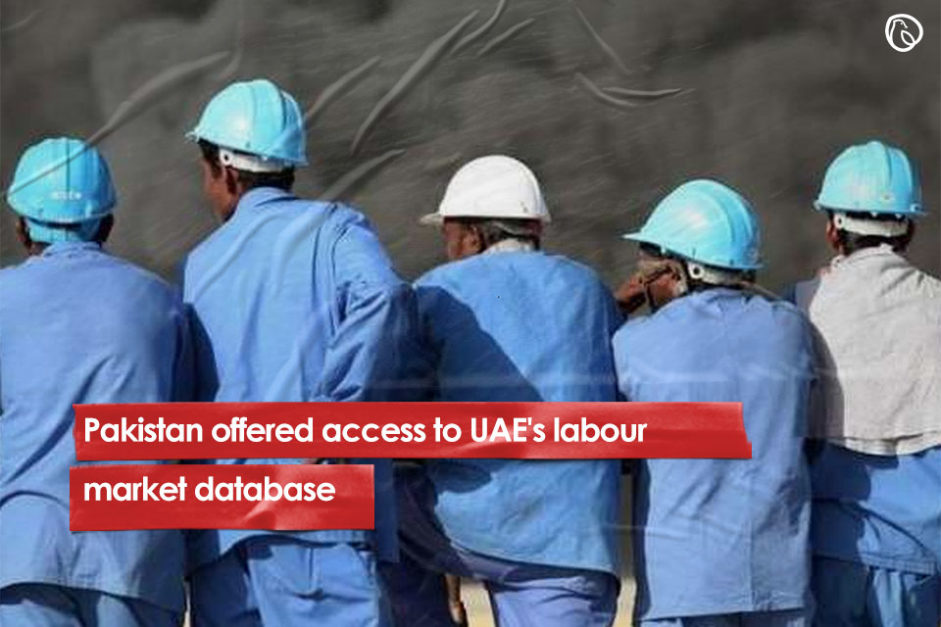 Pakistan offered access to UAE’s labour market database