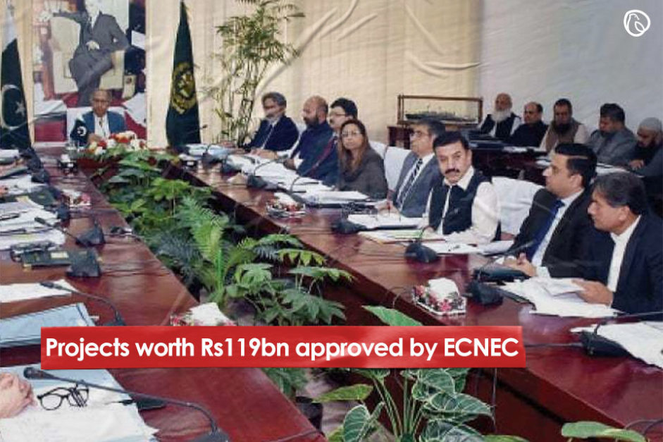 Projects worth Rs119bn approved by ECNEC