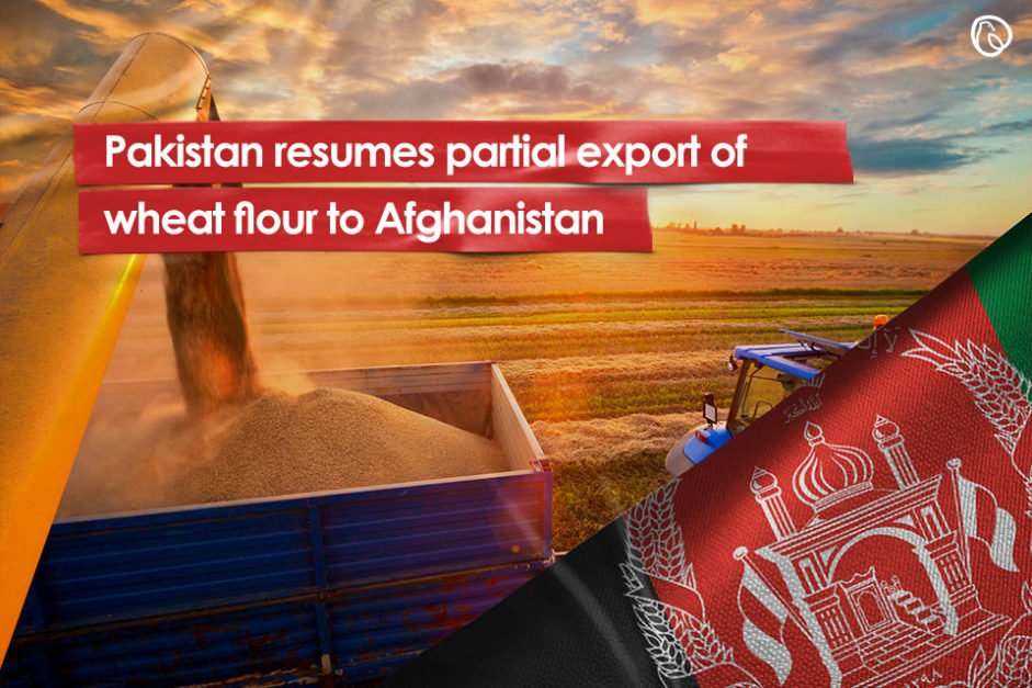 Pakistan resumes partial export of wheat flour to Afghanistan