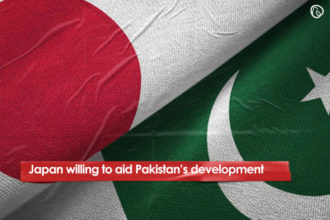 Japan willing to aid development in Pakistan