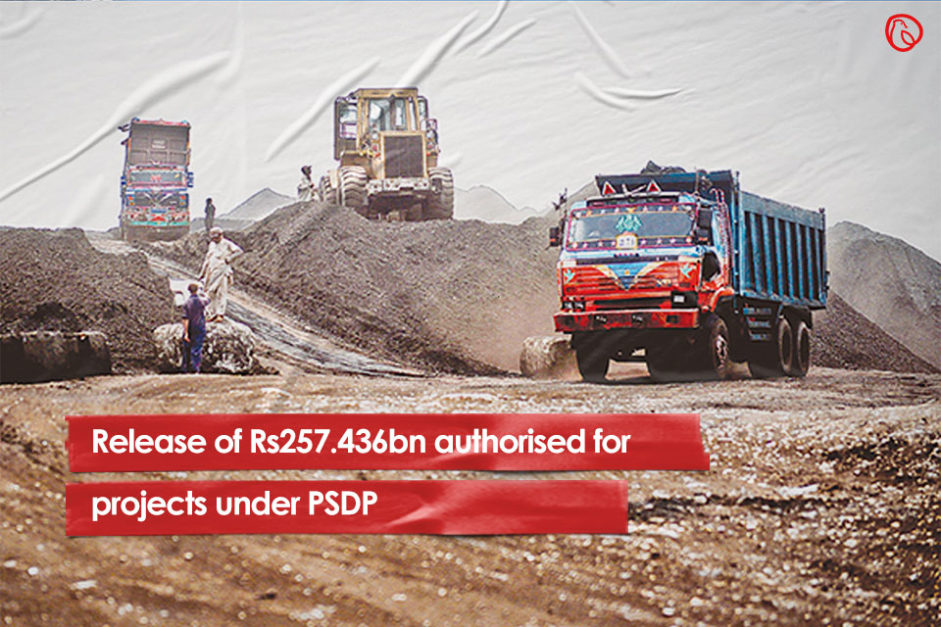 Release of Rs257.436bn authorised for projects under PSDP