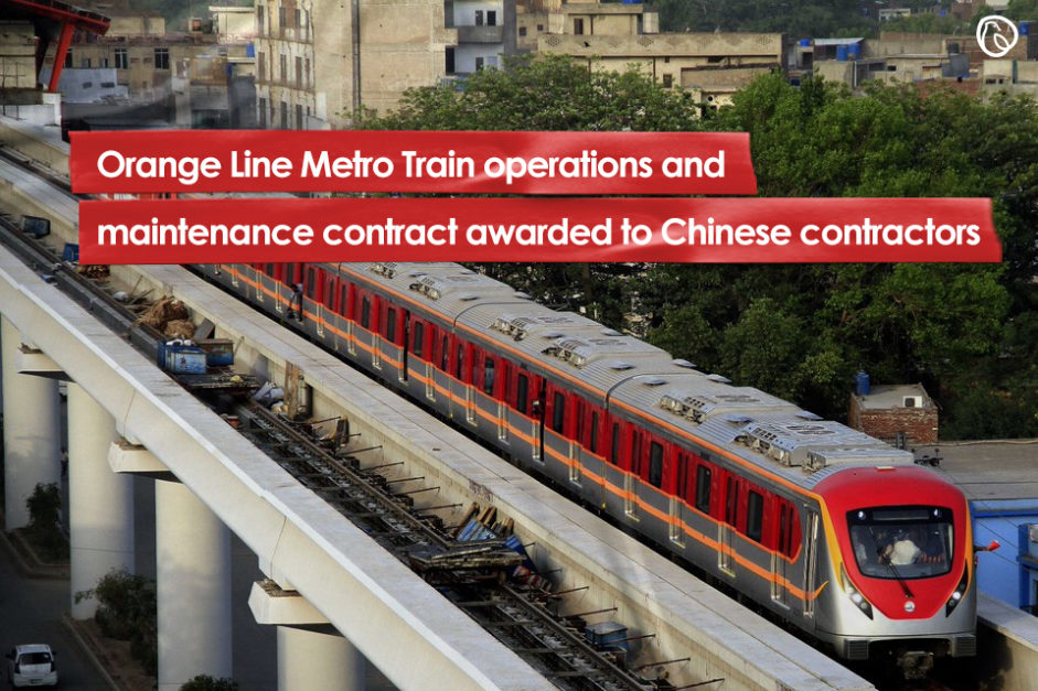 Orange Line Metro Train operations and maintenance contract awarded to Chinese contractors