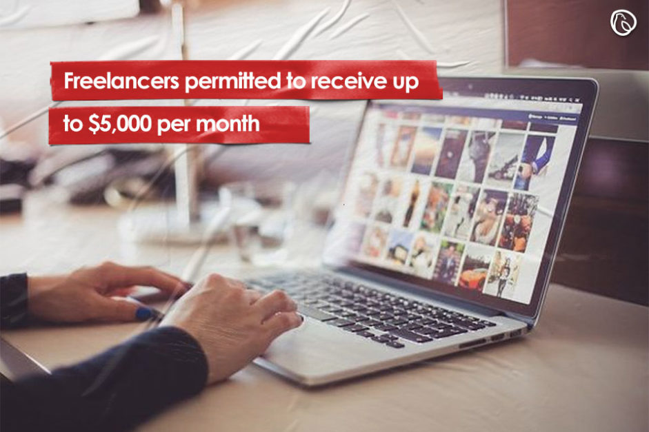 Freelancers permitted to receive up to $5,000 per month