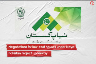 Negotiations for low-cost houses under Naya Pakistan Scheme underway