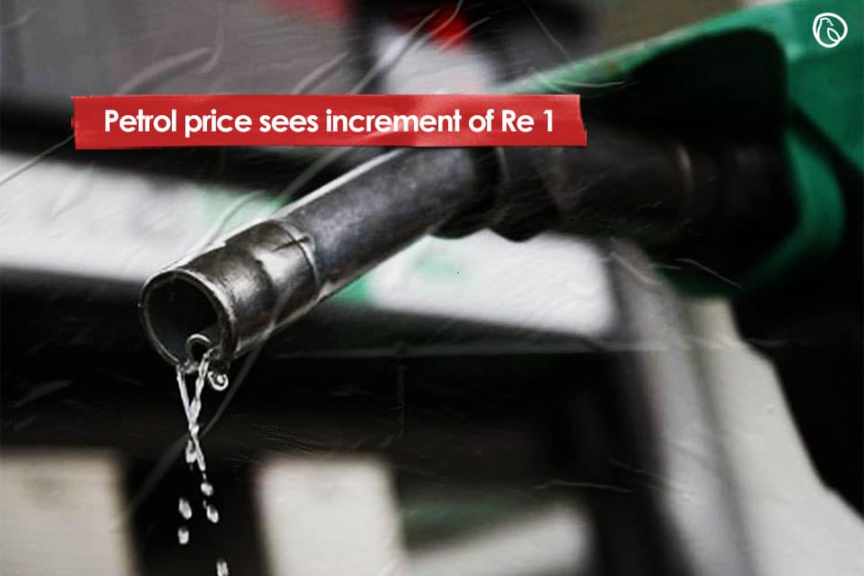 Petrol price sees increment of Re 1 for November