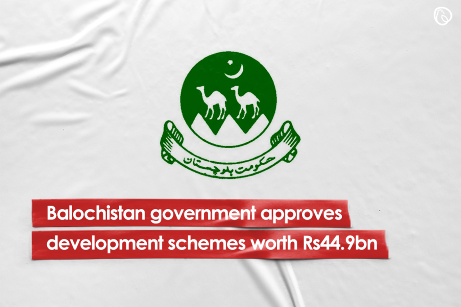 Balochistan govt approves development schemes worth Rs44.9bn