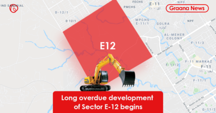 Long overdue development of Sector E-12 begins