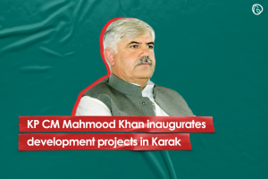 CM Mahmood Khan inaugurates development projects in Karak