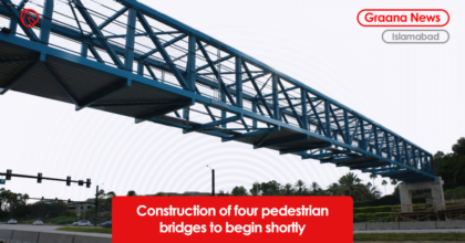 Construction of four pedestrian bridges to begin shortly in Islamabad