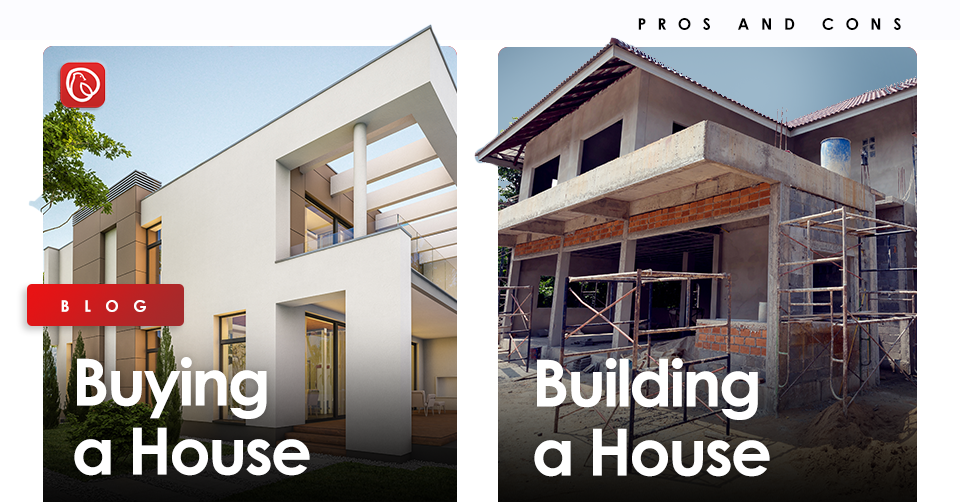 Building vs buying a house
