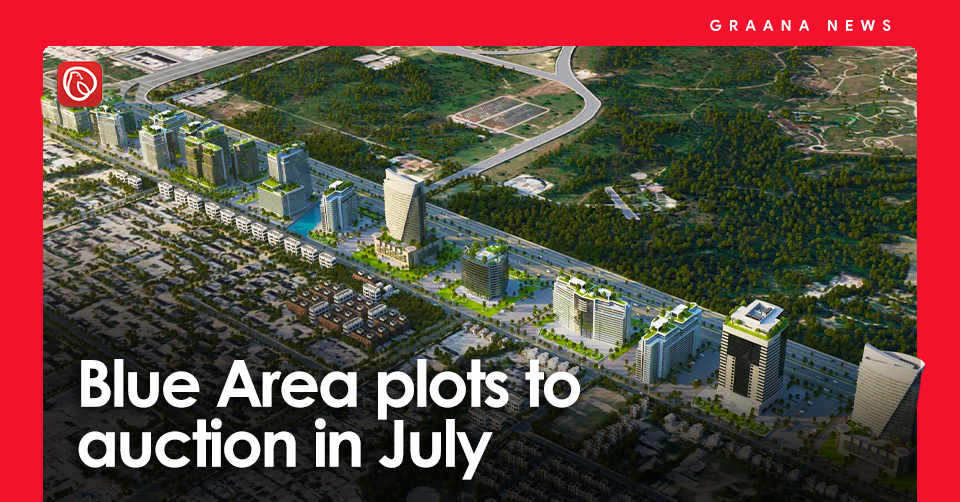 Blue Area plots to auction in July