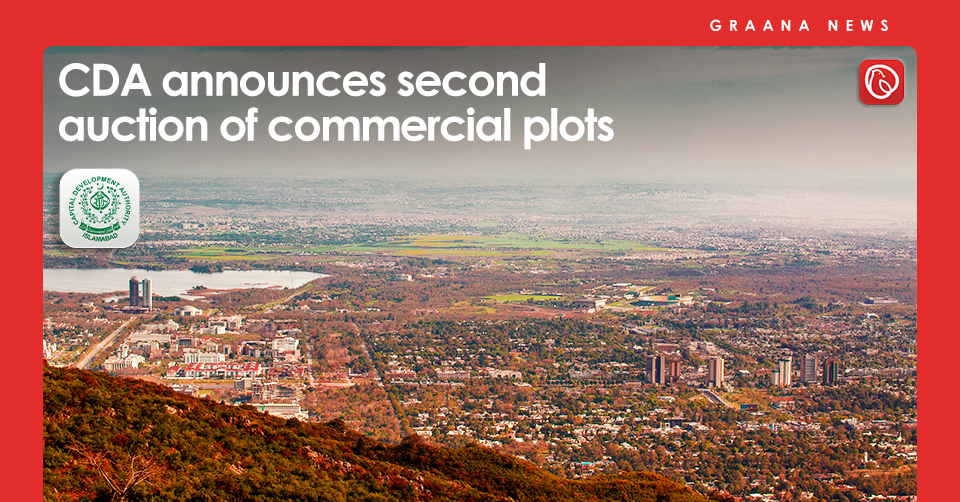 CDA announces second auction of commercial plots