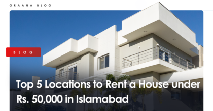 Top 5 Locations to Rent a House under Rs. 50,000 in Islamabad