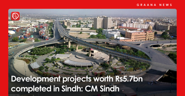 Development Projects Worth Rs5.7bn Completed In Sindh: Cm Sindh 