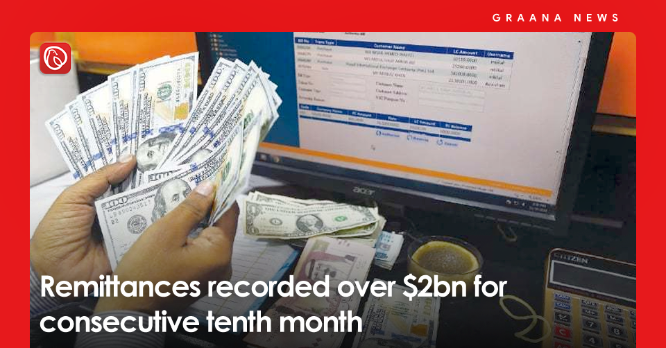 Remittances over 2bn