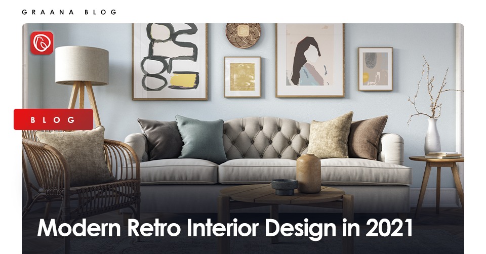 Modern Retro Interior Design in 2021