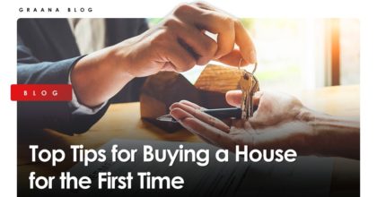 Top Tips for Buying a House for the First Time