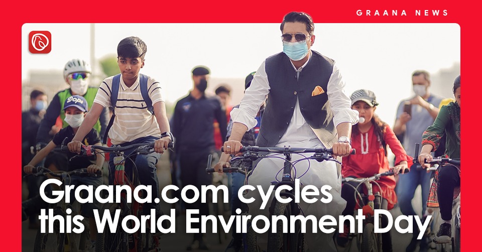 Graana.com cycles this World Environment Day