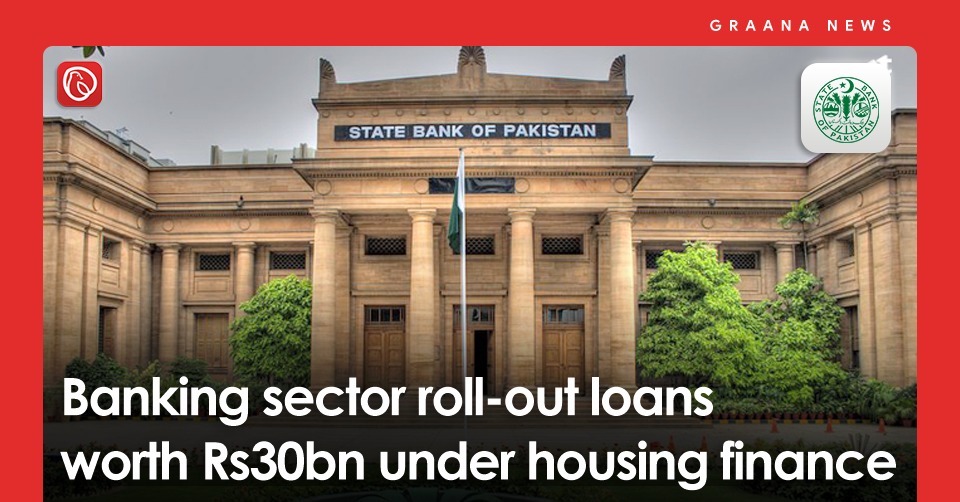 Banking sector roll-out loans worth Rs30bn under housing finance