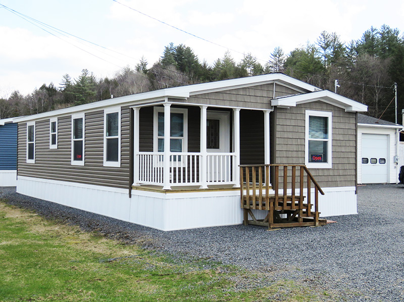 Bungalow Double-Wide Mobile Home 