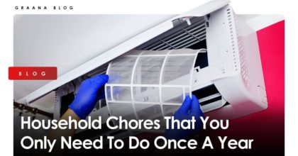 Household Chores That You Only Need To Do Once A Year