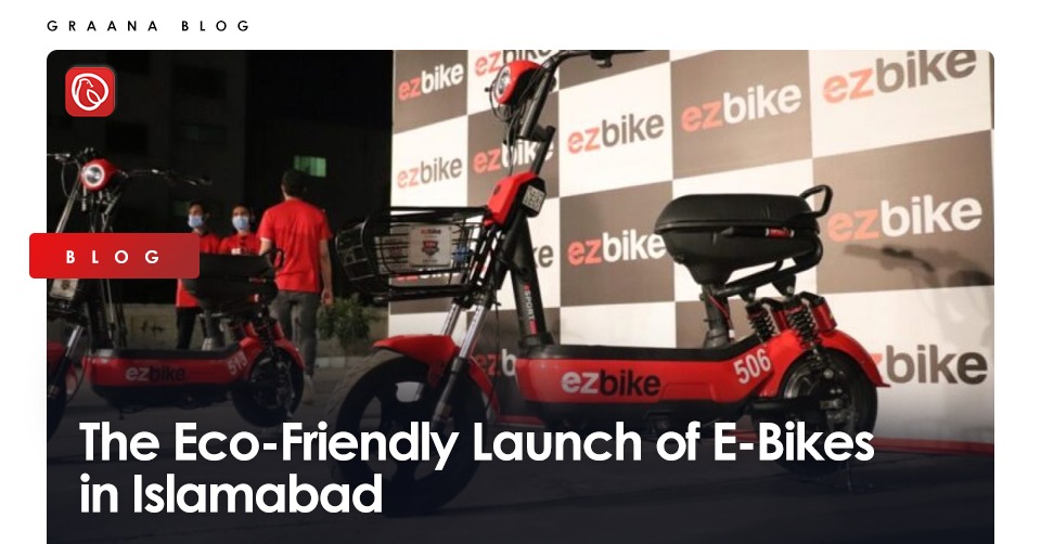 Eco-Friendly Launch of E-Bikes in Islamabad