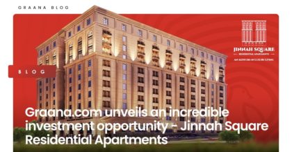 Graana.com unveils an incredible investment opportunity – Jinnah Square Residential Apartments