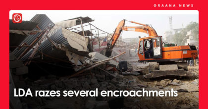 LDA razes several encroachments