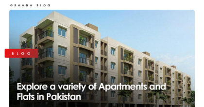 Explore variety of apartments/flats in major cities of Pakistan with Graana.com