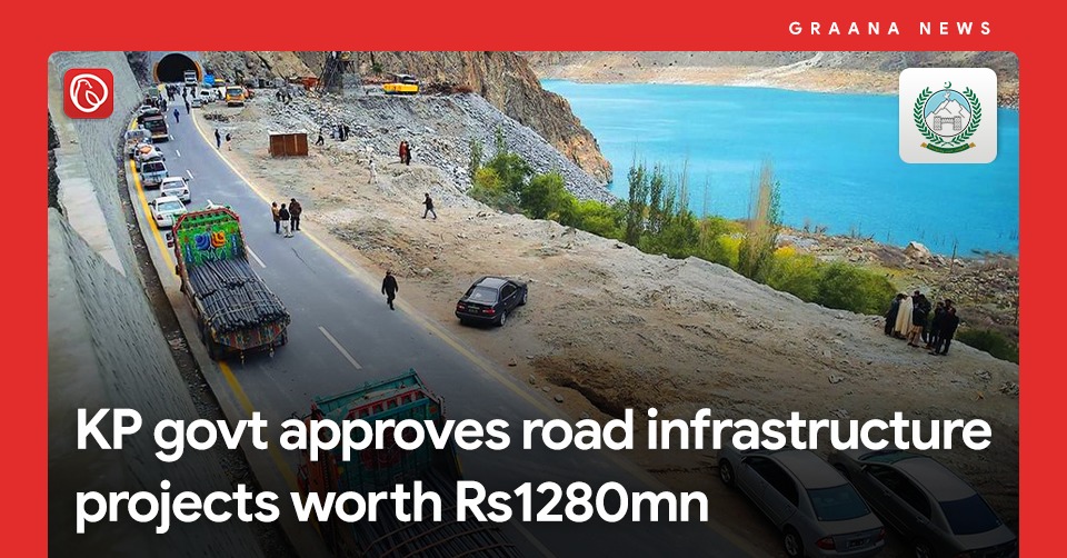 KP govt approves road infrastructure projects worth Rs1280mn