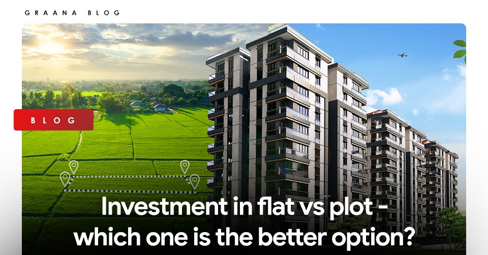 Investment in flat vs plot