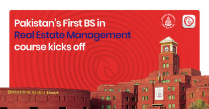 Pakistan’s First BS in Real Estate Management course kicks off