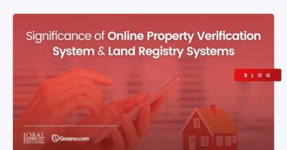 Significance of Online Property Verification System and Online Land Registry System
