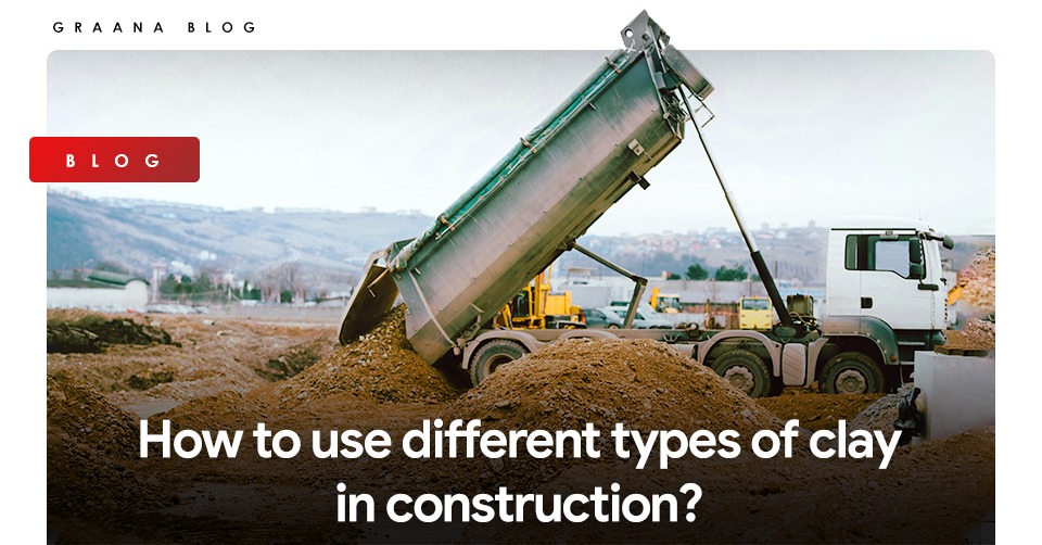 Clay plays a crucial role in construction and development projects.