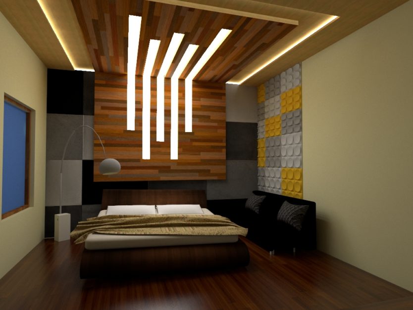 false ceiling design for bedroom Pakistan are the perfect option for making your room much livelier.