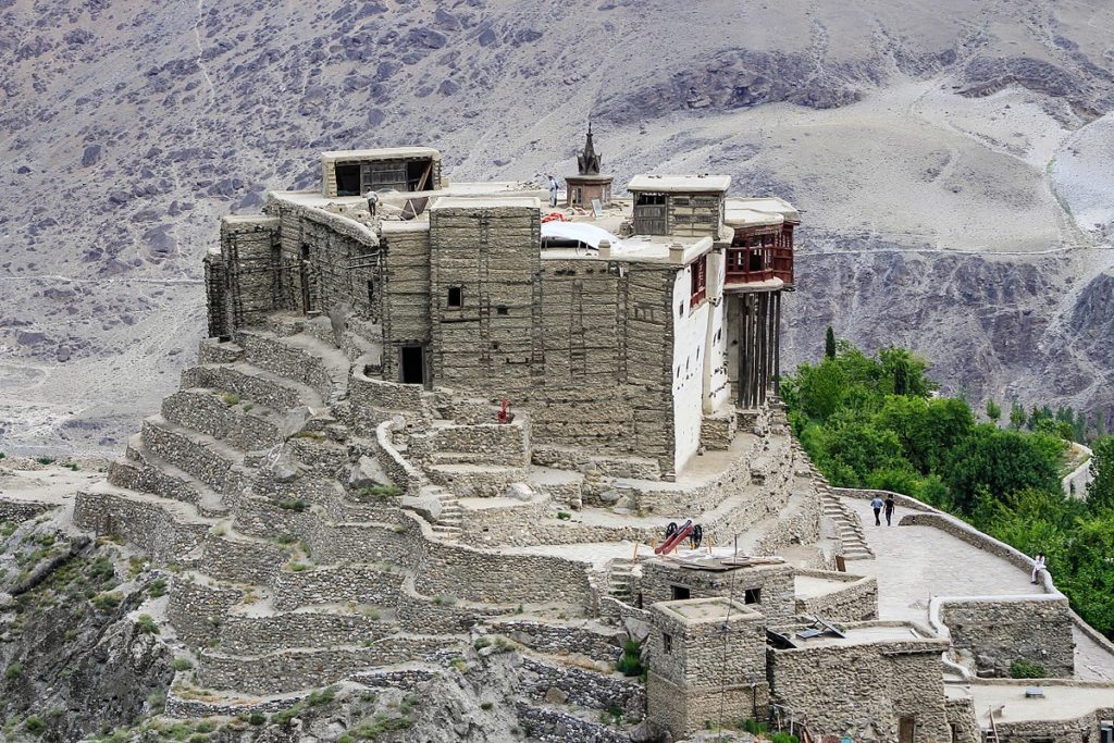 Landscape view of Baltit Fort