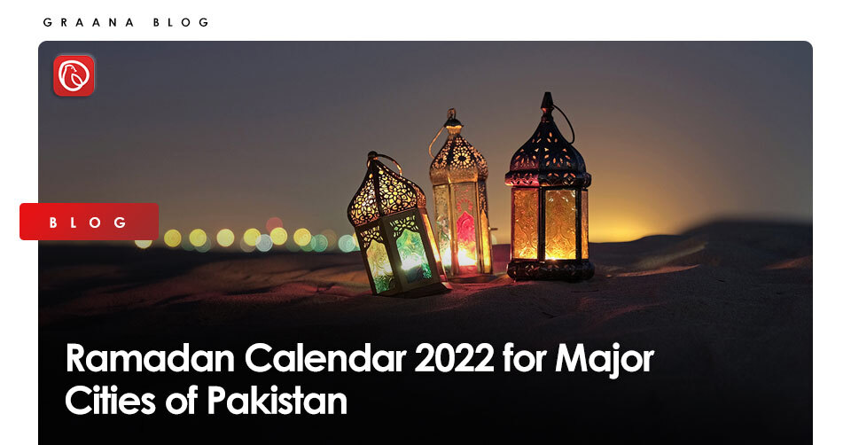 Ramzan calendar in Pakistan 2022