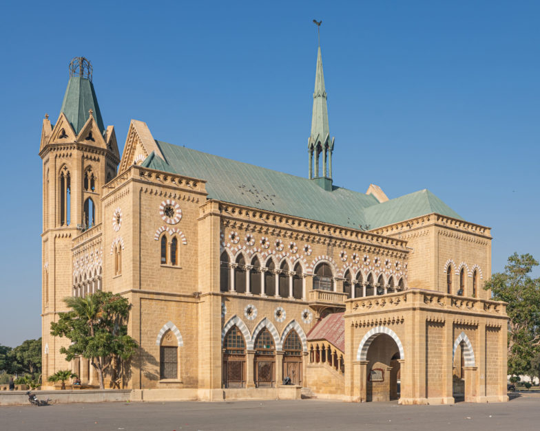 Frere Hall is a masterpiece of colonial heritage in Karachi.