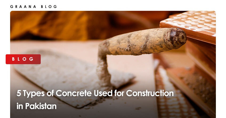 types of concrete used in construction