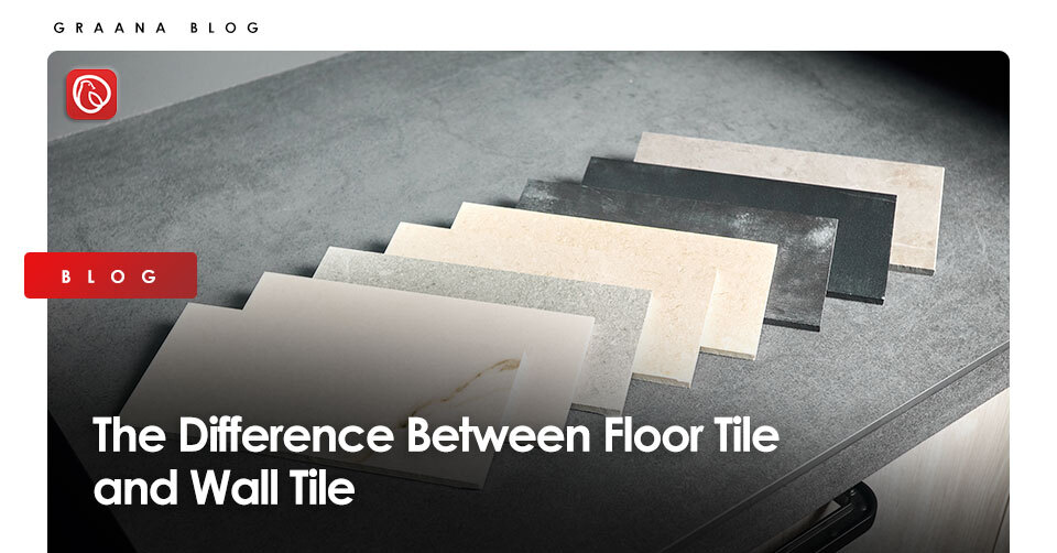 This blog brings you the difference between floor tile and wall tile.