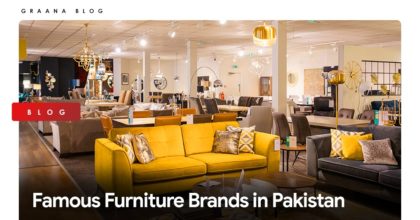 Famous Furniture Brands in Pakistan 