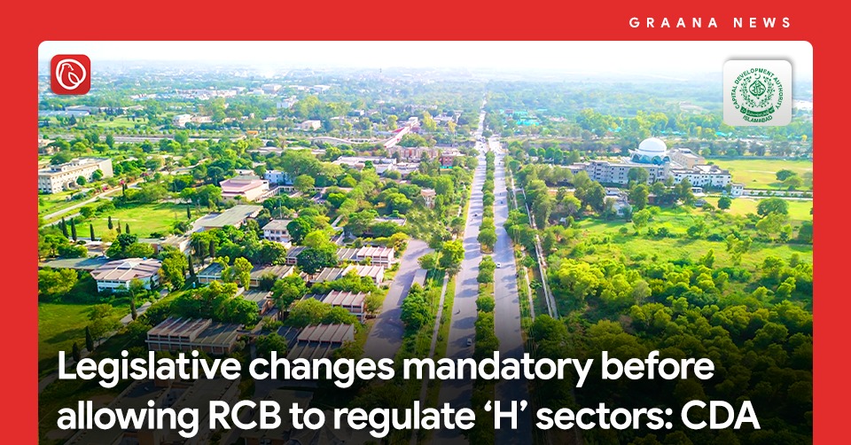 Legislative changes mandatory before allowing RCB to regulate ‘H’ sectors: CDA