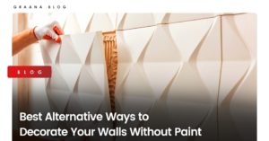 Here are some the best wall paint alternative ideas for a no paint house design.
